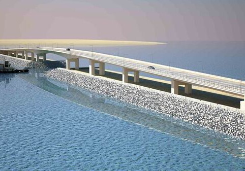 В Баку открывается мост через море (Фото)