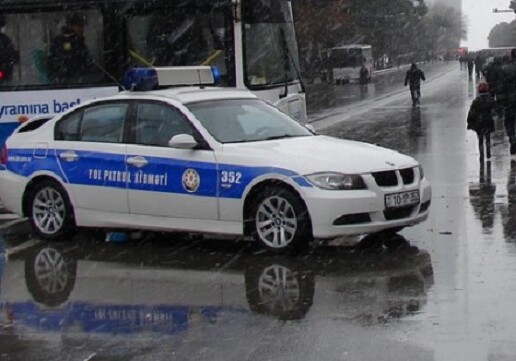 Дорожная полиция Азербайджана предупредила водителей