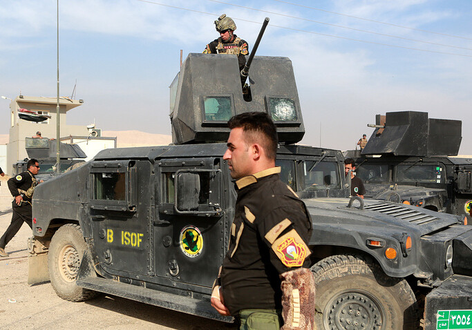 Иракские войска приблизились к Мосулу с севера