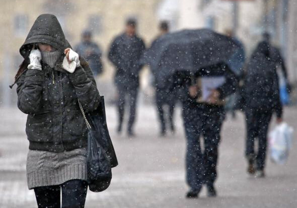 Завтра в Баку ожидаются дожди и мокрый снег
