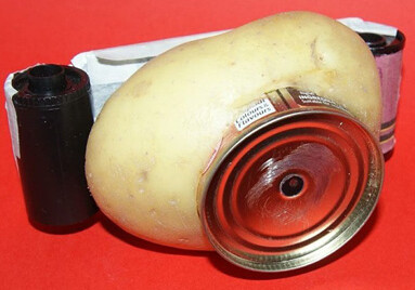 Австралиец создал фотокамеру из картошки и консервной банки