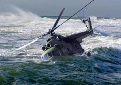 Иранский вертолет упал в Каспийское море, погибли 5 человек