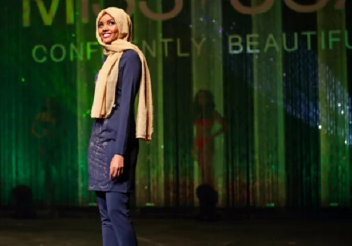 Мусульманка стала первой «полностью одетой» участницей конкурса красоты в США