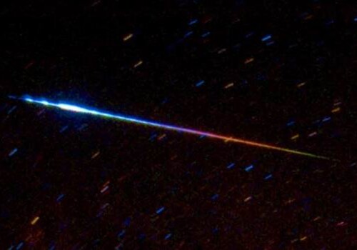 Пролетевший над Хакасией метеор попал на видео