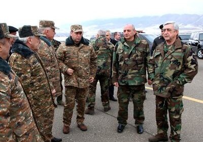 Президент Армении прибыл в Нагорный Карабах