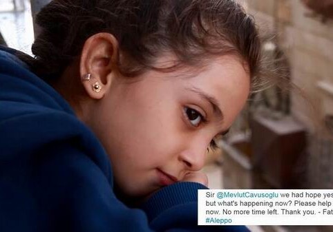 Маленькая сирийка призвала Турцию помочь жителям Алеппо
