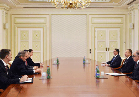 Президент Азербайджана принял координатора Госдепа США по энергетическим вопросам