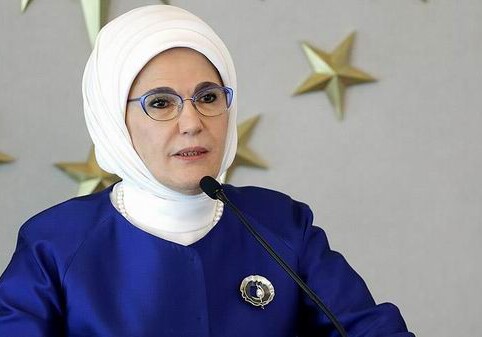 Эмине Эрдоган призвала первых леди мира помочь сирийцам 