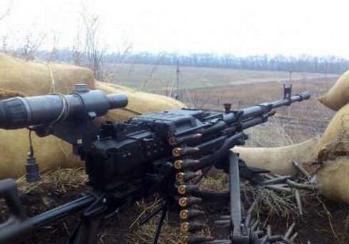 Армяне вновь обстреляли позиции азербайджанской армии – используя крупнокалиберные пулеметы