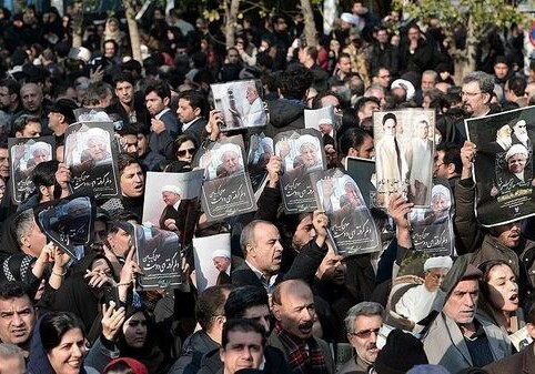 В Тегеране прошли похороны Рафсанджани (Фото)