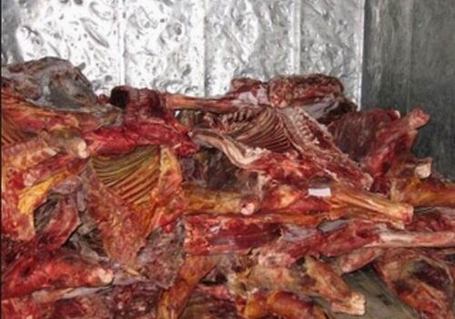 На рынке «Тезе базар» выявлено опасное для употребления мясо