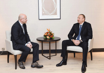 Президент Азербайджана встретился с главой компании Procter and Gamble Europe