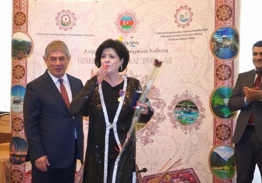 Заслуженная артистка Азербайджана отмечена высокой правительственной наградой в Узбекистане