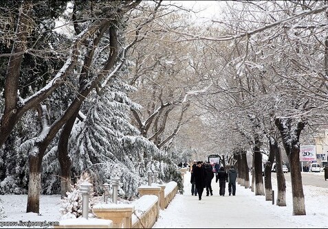 Завтра в Баку столбики термометров опустятся до 6 градусов мороза
