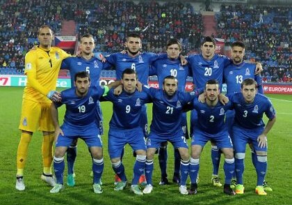 Сборная Азербайджана находится на 89-м месте в рейтинге ФИФА 