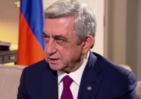 Серж Саргсян: «То, что говорит Алиев, - это шантаж, а не компромисс»
