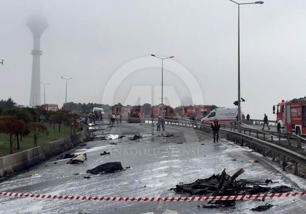 Названы имена жертв и причина крушения вертолета в Стамбуле (Фото-Видео) 