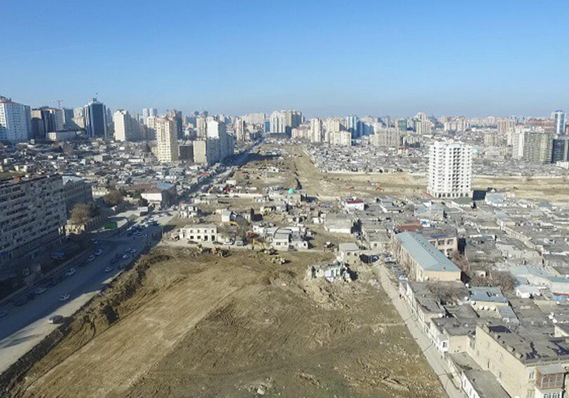 Модернизируется дорожная инфраструктура на «Советской» в Баку (Фото-Видео)