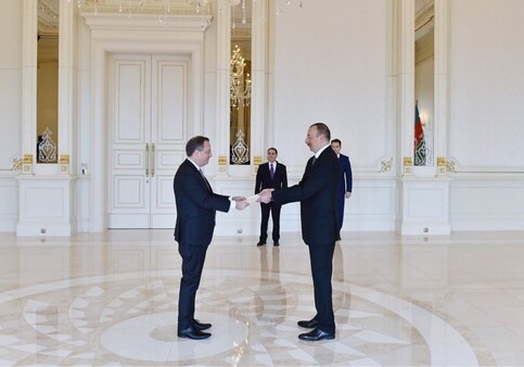 Президент Азербайджана принял послов Дании и Португалии (Фото)