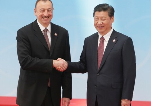 Председатель КНР поздравил президента Азербайджана