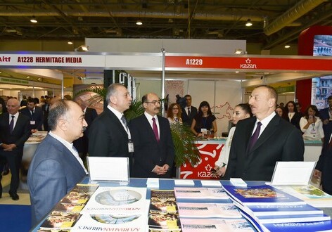 Президент Азербайджана принял участие в открытии Международной туристической выставки (Фото) 