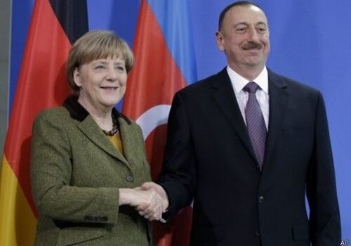 Ангела Меркель направила письмо Ильхаму Алиеву