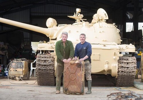 Британец нашел в советском танке золотые слитки на 2,5 млн долларов (Фото)