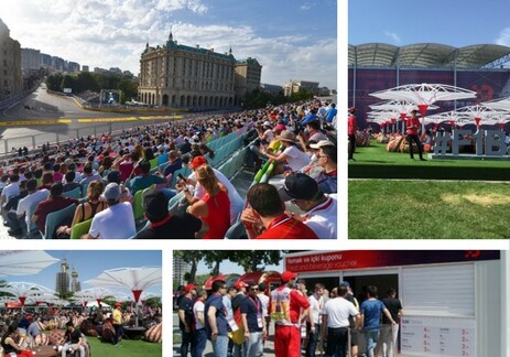 Baku City Circuit организует фан-зону Формулы 1 с билетами за 10 манат 