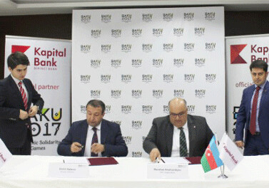 Kapital Bank стал официальным партнером Исламиады-2017  (Фото)