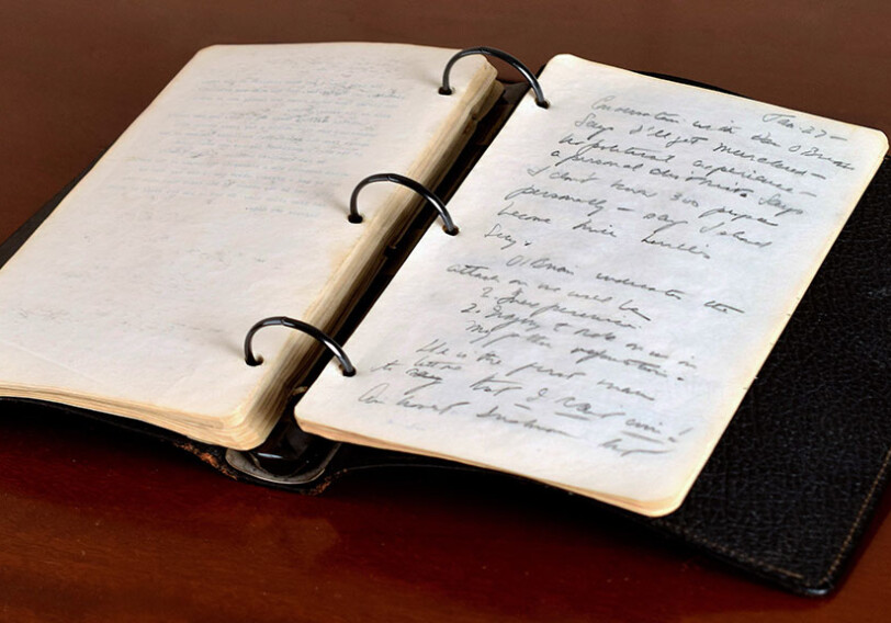 Дневник Джона Кеннеди продан на аукционе за 700 тыс. долларов