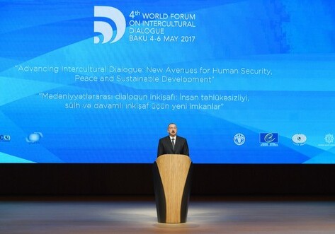 В Баку началась официальная церемония открытия IV Всемирного форума межкультурного диалога (Фото)