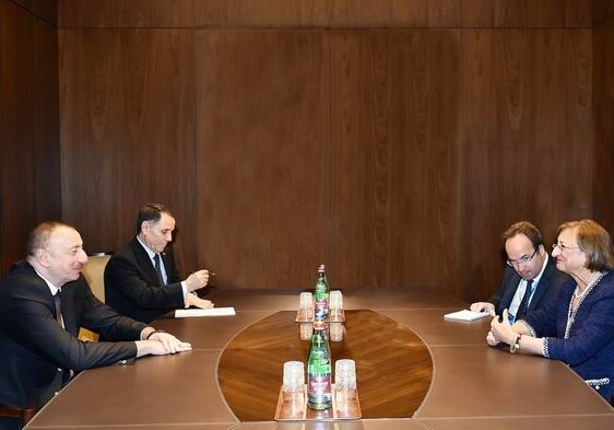 Ильхам Алиев встретился с заместителем генсека Совета Европы (Фото)