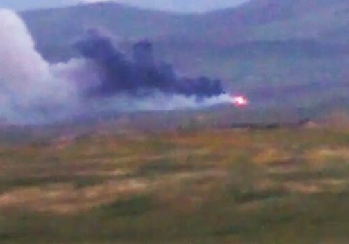 Уничтожен зенитно-ракетный комплекс «ОСА» Армении (Видео) 