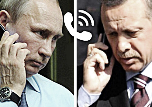 Путин провел телефонный разговор с Эрдоганом 