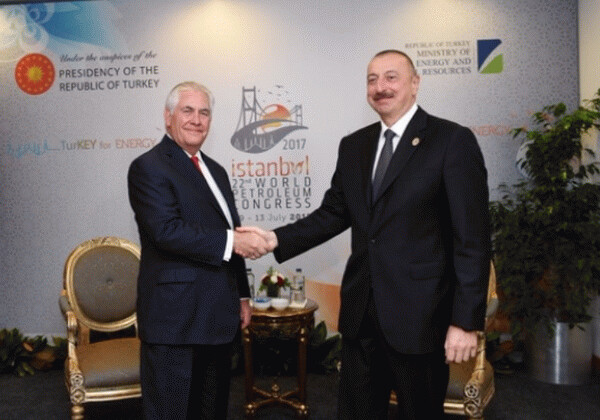 США могут делать определенные ставки на Баку, поэтому состоялась встреча Ильхама Алиева и Рекса Тиллерсона в Стамбуле - американский журналист 
