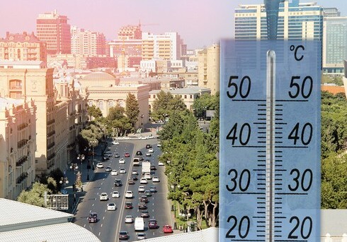 Завтра в Баку столбики термометров поднимутся до 35 градусов тепла