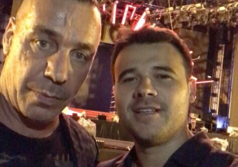 На фестиваль «Жара» в Баку прилетел солист группы «Rammstein»