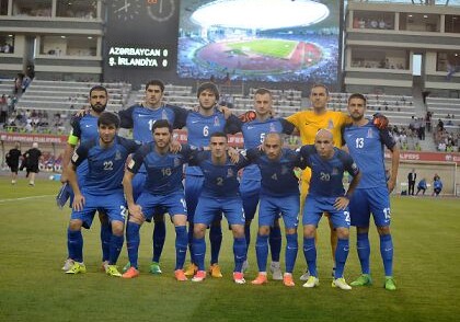 Сборная Азербайджана заняла 79-е место в рейтинге ФИФА