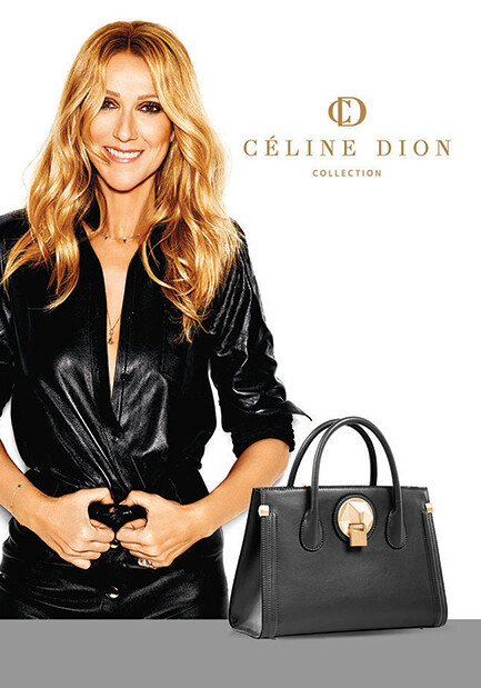 Селин Дион представила свою дебютную коллекцию сумок (Фото)