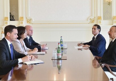 Президент Азербайджана принял председателя Парламентской Ассамблеи ОБСЕ