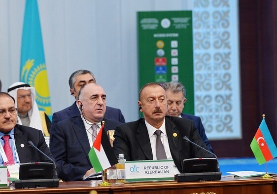 Ильхам Алиев: «Армения, разрушившая в Азербайджане наши мечети, не может быть другом мусульманских стран»
