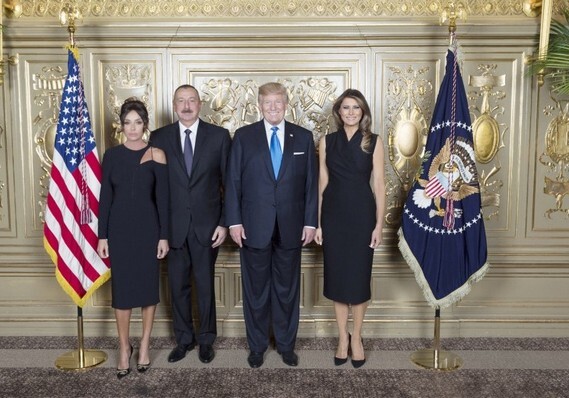 Президент Азербайджана принял участие в приеме, устроенном от имени Президента США