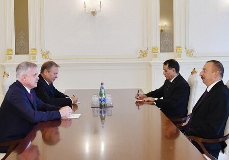 Президент Азербайджана принял госсекретаря Совета безопасности Беларуси