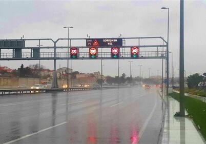 На аэропортовском шоссе снижена допустимая скорость движения - в Баку