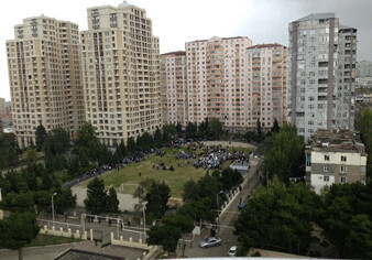 Полиция Баку: В митинге приняли участие 1200 человек (Фото) 