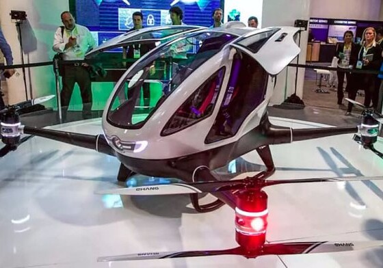 Летающее такси и «умный пешеходный переход покажут на выставке в Дубае