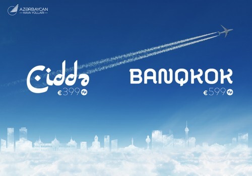 AZAL объявляет о новой акции по направлениям из Баку в Бангкок и Джидду