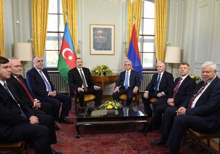В Женеве начались переговоры президентов Азербайджана и Армении (Фото-Обновлено)