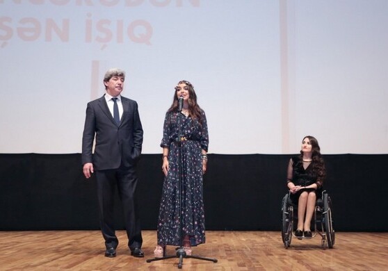 Лейла Алиева приняла участие в презентации документального фильма «Свет за окном» (Фото)