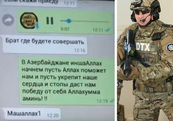 СГБ Азербайджана распространила кадры по задержанию членов террористической группировки (Видео)